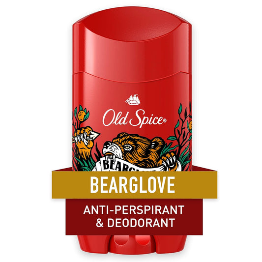 Anti-Perspirant Deodorant for Men, Bearglove Scent, 2.6 Oz