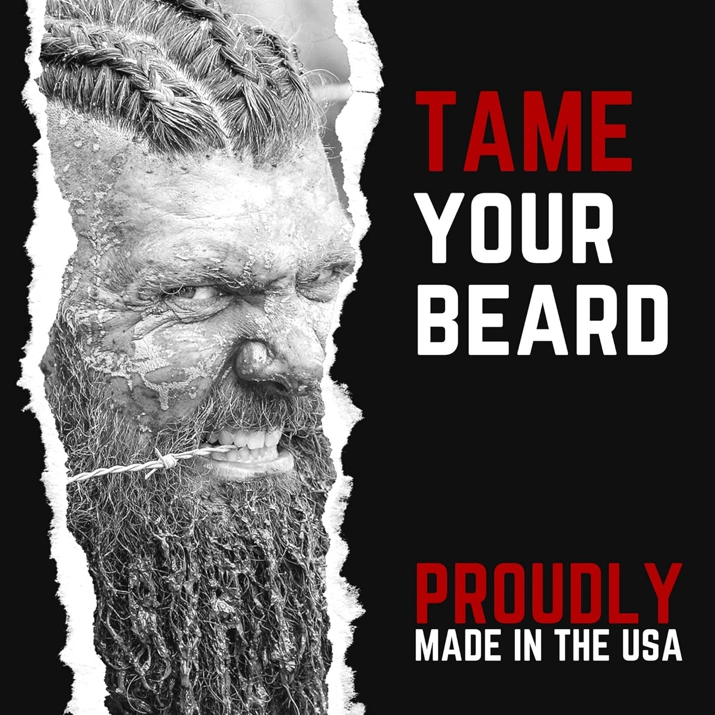 Premium Beard Oil for All Lengths, All-Natural, Moisturizes Skin, Reduces Beard Itch, Helps Relieve Acne. for a Thicker Fuller Looking Beard. Made in the USA - 2Oz (VALHALLA)