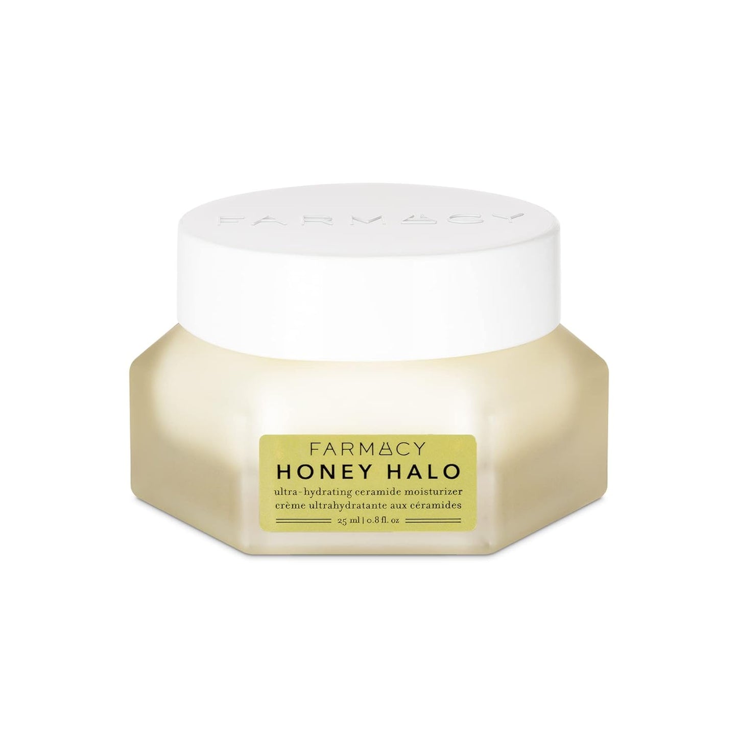 Ceramide Face Moisturizer - Honey Halo Hydrating Facial Moisturizer for Dry Skin - Plumps, Soothes + Restores Skin with Potent Ceramides + Buckwheat Honey for a Dewy, Healthy Glow (25Ml)